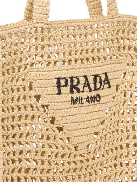 prada bag con stampa mare|Borse da mare da donna di Prada .